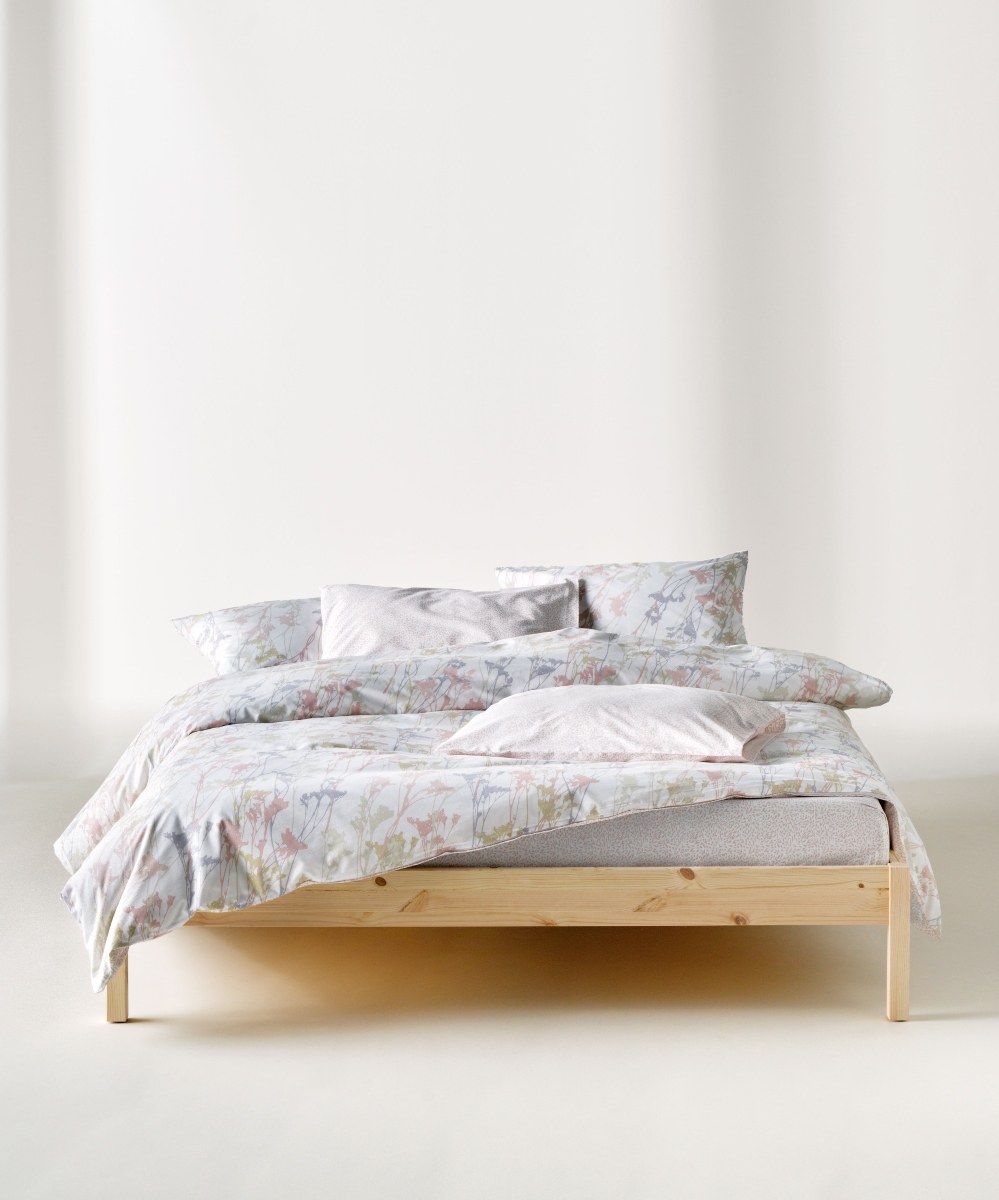 Σετ Σεντόνια Ημίδιπλα 3 Τεμαχίων Kentia Breza 18 Dusty Pink- Lilac- Light Green 190x270