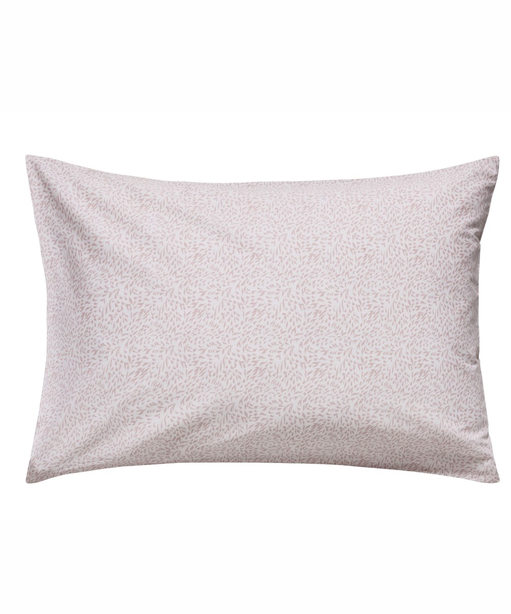 Σετ Μαξιλαροθήκες 2 Τεμαχίων Kentia Breza 18A Dusty Pink- White 50x70