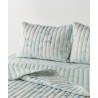 Σετ Κουβερλί Μονό 2 Τεμαχίων Kentia Breza 33 Blue Grey- Mint Green- Dusty Pink 160x220