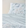 Σετ Σεντόνια Υπέρδιπλα 4 Τεμαχίων Kentia Breza 33 Blue Grey- Mint Green- Dusty Pink 240x270