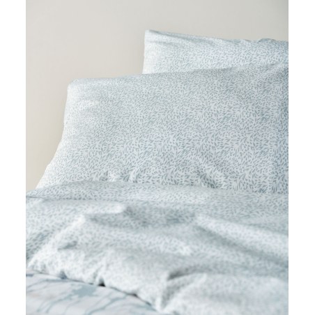 Σετ Μαξιλαροθήκες 2 Τεμαχίων Kentia Breza 33A White- Mint Green 50x70