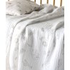 Κουβέρτα Κούνιας kentia Canopy A Beige-White 100x140