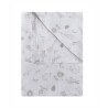 Κουβέρτα Κούνιας kentia Canopy A Beige-White 100x140