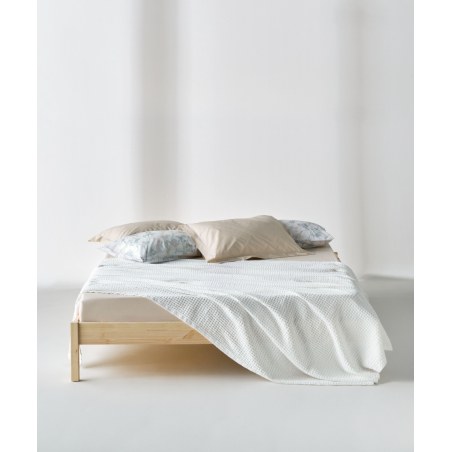 Κουβέρτα Πικέ Υπέρδιπλη Kentia Cecilia 0 White 220x240