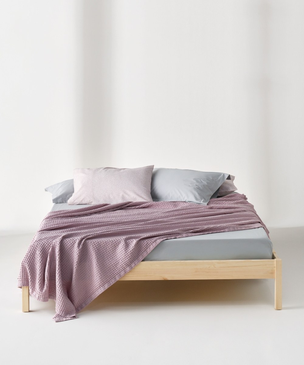 Κουβέρτα Πικέ King Size Kentia Cecilia 35 Old Rose 260x240