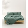 Σετ Σεντόνια Υπέρδιπλα 4 Τεμαχίων Kentia Celeste 2 Green 240x270