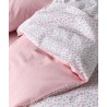 Σετ Παιδικά Σεντόνια Μονά 3 Τεμαχίων Kentia Cereza Baby Pink-Green 160x245