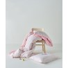 Σετ Παιδικά Σεντόνια Μονά 3 Τεμαχίων Kentia Cereza Baby Pink-Green 160x245