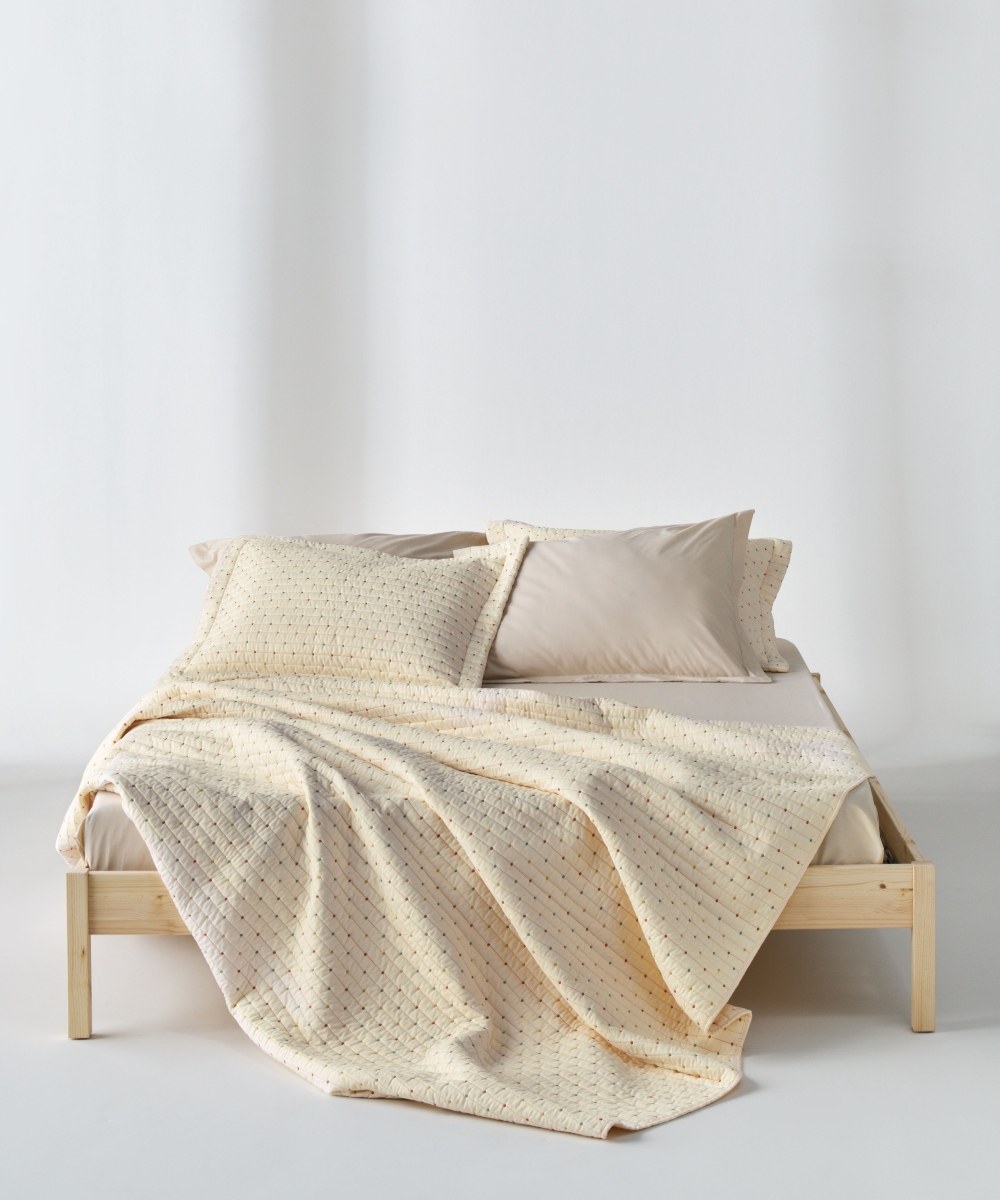 Σετ Κουβερλί Μονό 2 Τεμαχίων Kentia Cristofer 6 Cream-Green-Orange-Yellow 160x240