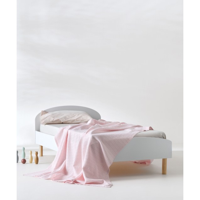Κουβέρτα Αγκαλιάς Kentia Emery 14 Baby Pink 70x100