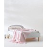 Κουβέρτα Κούνιας kentia Emery 14 Baby Pink 100x140