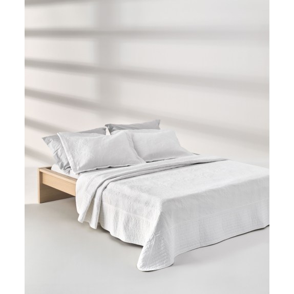 Σετ Κουβερλί King Size 3 Τεμαχίων Kentia Escape White...
