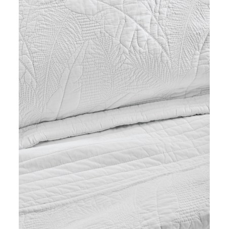 Σετ Κουβερλί Υπέρδιπλο 3 Τεμαχίων Kentia Escape White 230x250
