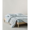 Σετ Σεντόνια Ημίδιπλα 3 Τεμαχίων Kentia Evanthia 2 Mint Green- White 190x270