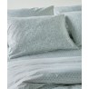 Σετ Σεντόνια Ημίδιπλα 3 Τεμαχίων Kentia Evanthia 2 Mint Green- White 190x270