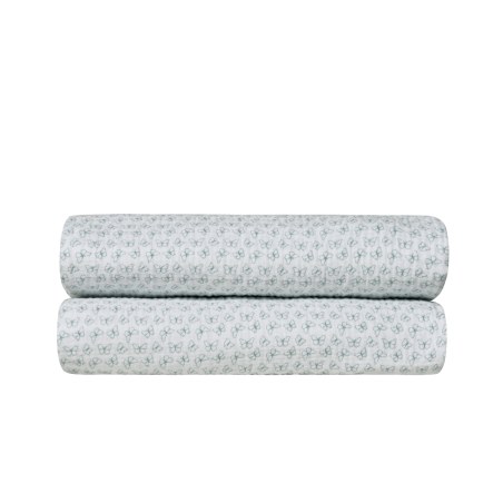 Κουβέρτα Ημίδιπλη Kentia Evanthia 02A White-Mint 180x240