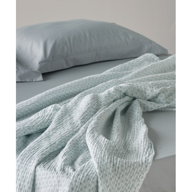 Κουβέρτα Μονή Kentia Evanthia 02A White-Mint...