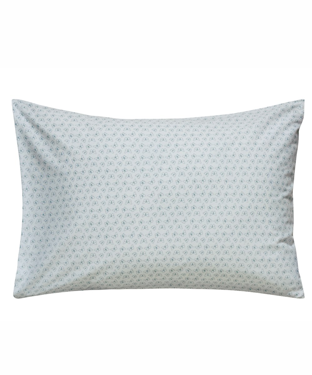 Σετ Μαξιλαροθήκες 2 Τεμαχίων Kentia Evanthia 02A Mint Green- White 50x70