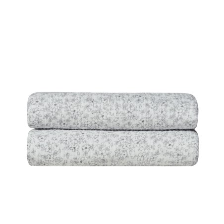 Κουβέρτα King Size Kentia Evanthia 22 White-Grey 260x240