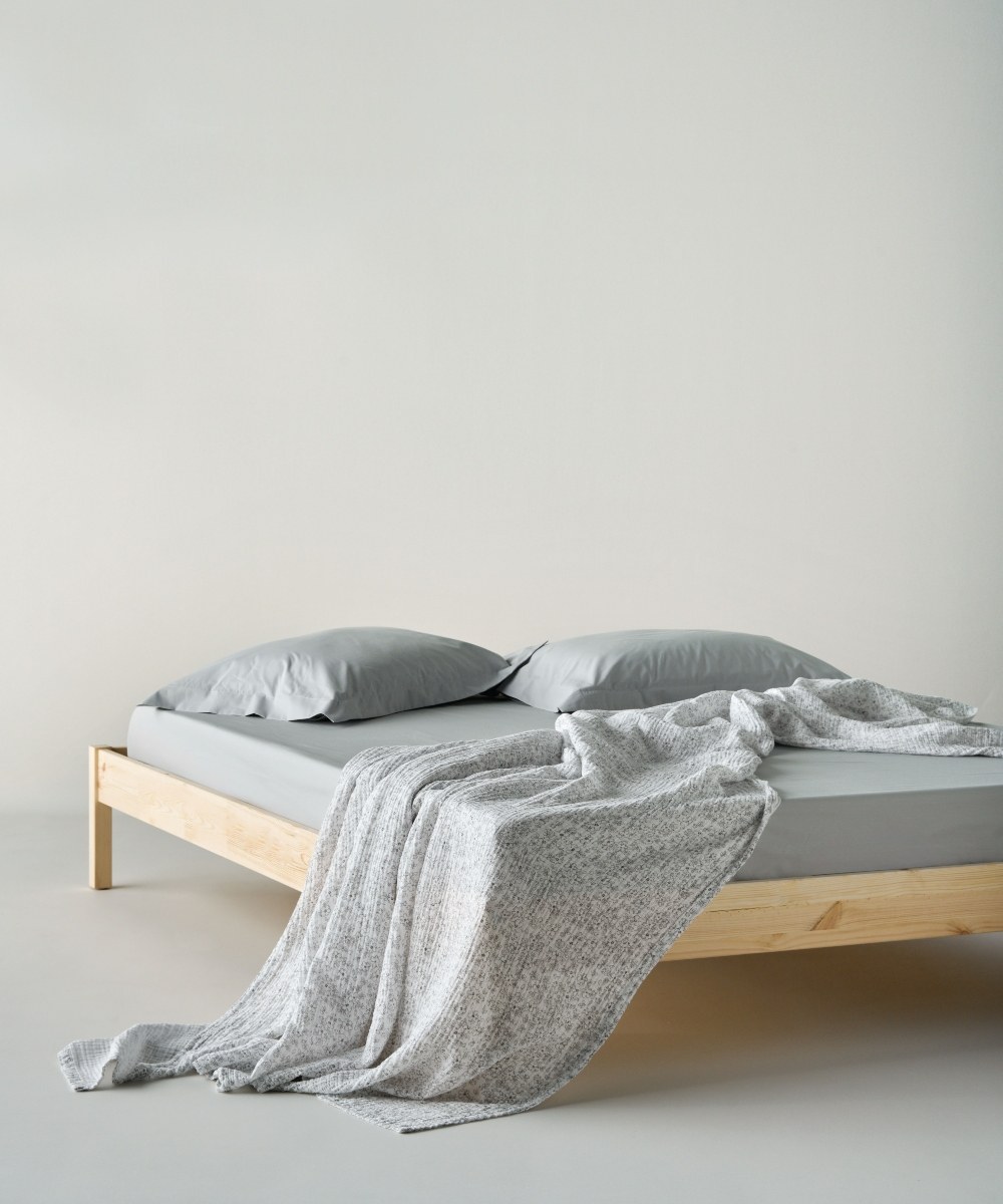 Κουβέρτα Ημίδιπλη Kentia Evanthia 22 White-Grey 180x240