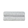 Κουβέρτα Μονή Kentia Evanthia 22 White-Grey 160x240
