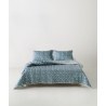 Σετ Κουβερλί Μονό 2 Τεμαχίων Kentia Evanthia 22 Grey- White 160x220