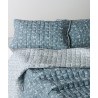 Σετ Κουβερλί Μονό 2 Τεμαχίων Kentia Evanthia 22 Grey- White 160x220