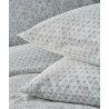 Σετ Μαξιλαροθήκες 2 Τεμαχίων Kentia Evanthia 22A Grey- White 50x70