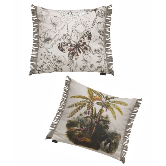 Σετ Μαξιλαροθήκες Διακόσμησης 2 Τεμαχίων Kentia Fancy S26...