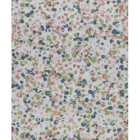 Τραπεζομάντηλο Kentia Fiorita Pink- Green- Raf Blue- White 140x220