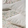 Σετ Μαξιλαροθήκες 2 Τεμαχίων Kentia Frozi A White- Pink 50x70