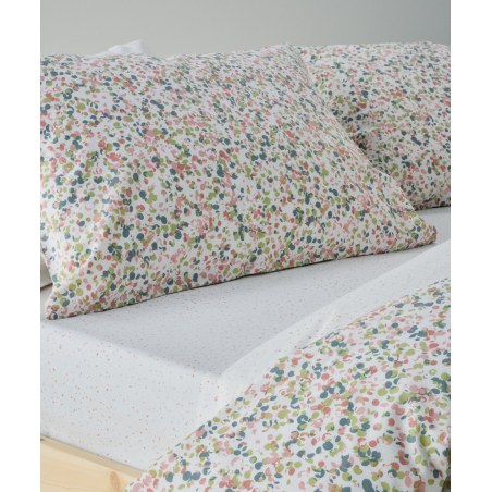 Κουβερλί Υπέρδιπλο Kentia Frozi Pink- Green- Raf Blue- White 220x240