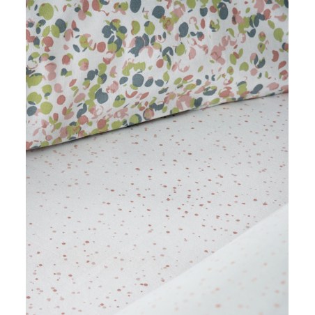 Σετ Σεντόνια Μονά 3 Τεμαχίων Kentia Frozi Pink- Green- Raf Blue- White 160x270