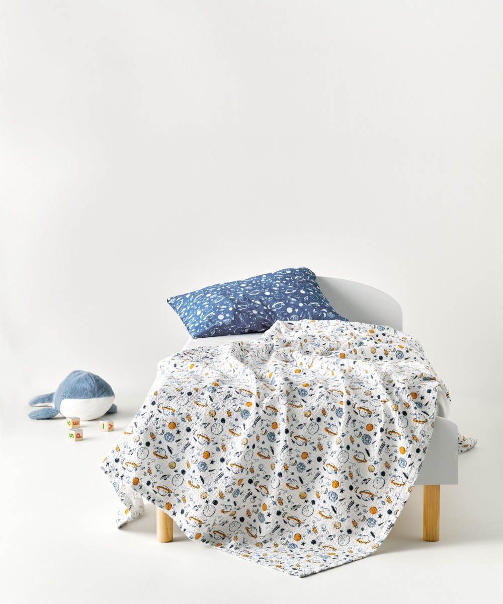 Παιδική Κουβέρτα Πικέ Μονή Kentia Garnet 160x240