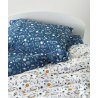 Παιδικό Κουβερλί Μονό Kentia Garnet White-Blue 160x240