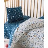 Σετ Παπλωματοθήκη Κούνιας 2 Τεμαχίων Kentia Garnet White-Blue-Orange 100x140