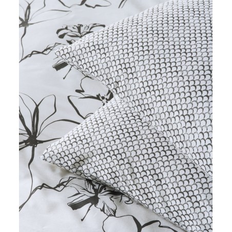 Σετ Μαξιλαροθήκες 2 Τεμαχίων Kentia Incu A White- Black 50x70