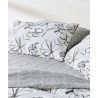 Σετ Σεντόνια King Size 4 Τεμαχίων Kentia Incu White- Black 270x270