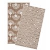 Σετ Πετσέτες Προσώπου 2 Τεμαχίων Kentia Kavan 26 Beige-Ecru 50x90