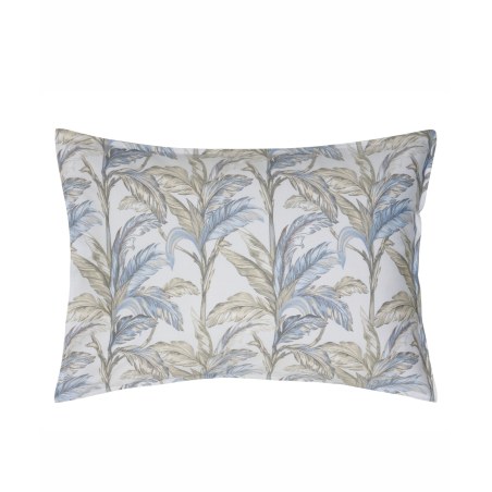 Σετ Μαξιλαροθήκες 2 Τεμαχίων Kentia Kernel 1 White-Blue-Beige 50x70
