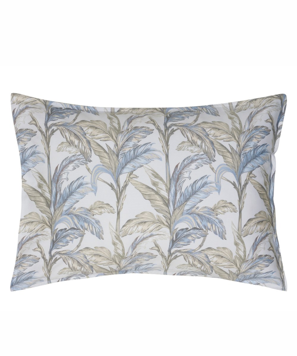 Σετ Μαξιλαροθήκες 2 Τεμαχίων Kentia Kernel 1 White-Blue-Beige 50x70