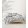 Σετ Παπλωματοθήκη Υπέρδιπλη 3 Τεμαχίων Kentia Kernel 1 White-Blue-Beige 220x240