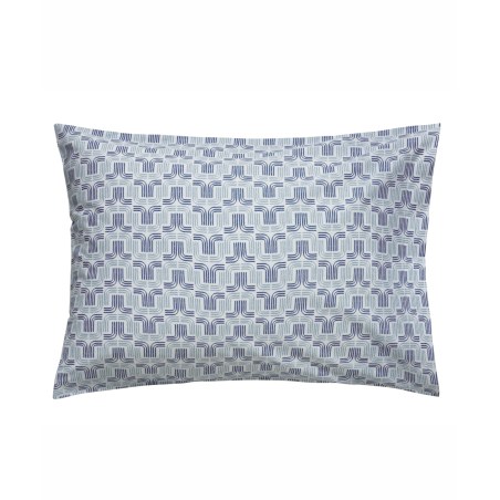 Σετ Μαξιλαροθήκες 2 Τεμαχίων Kentia Kivo A White- Blue- Gray 50x70