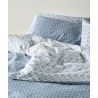 Κουβερλί Μονό Kentia Kivo Blue- White 160x240