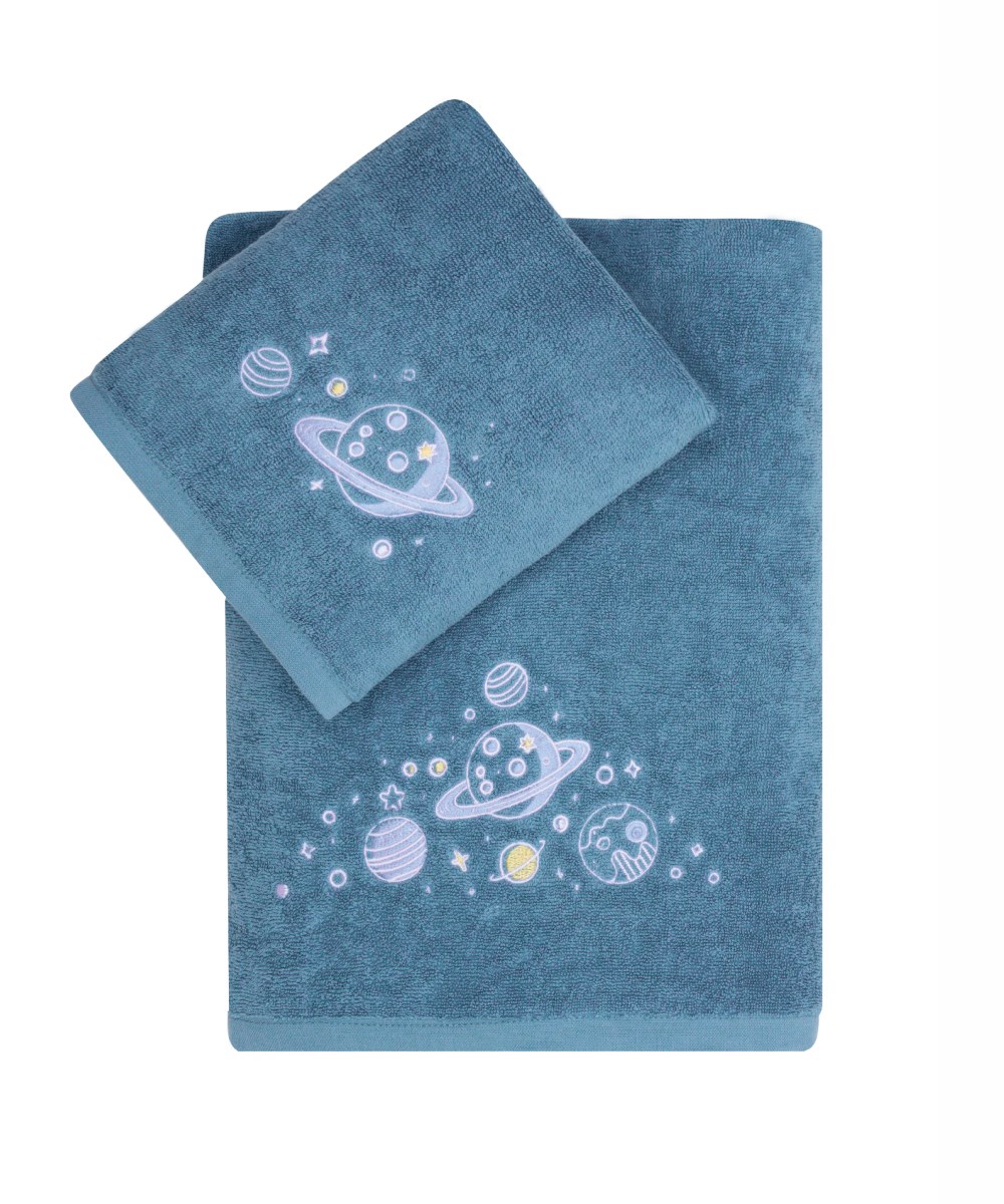 Σετ Πετσέτες 2 Τεμαχίων Kentia Leandro 70x125,50x70