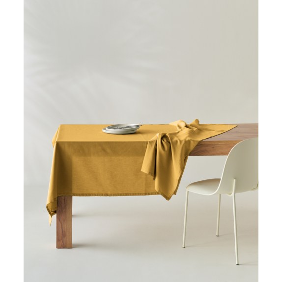 Τραπεζομάντηλο Kentia Leilani 28 Mustard 140x260