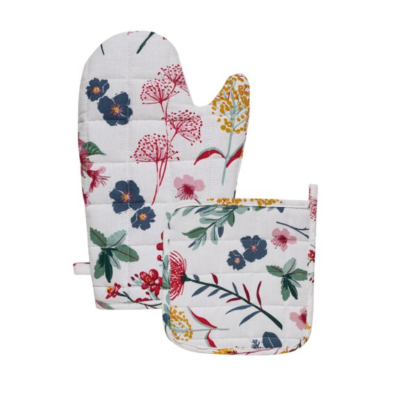 Σετ Γάντι και Πιάστρα Κουζίνας Kentia Levante