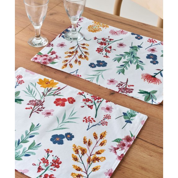 Σετ Σουπλά 4 Τεμαχίων Kentia Levante 33x45