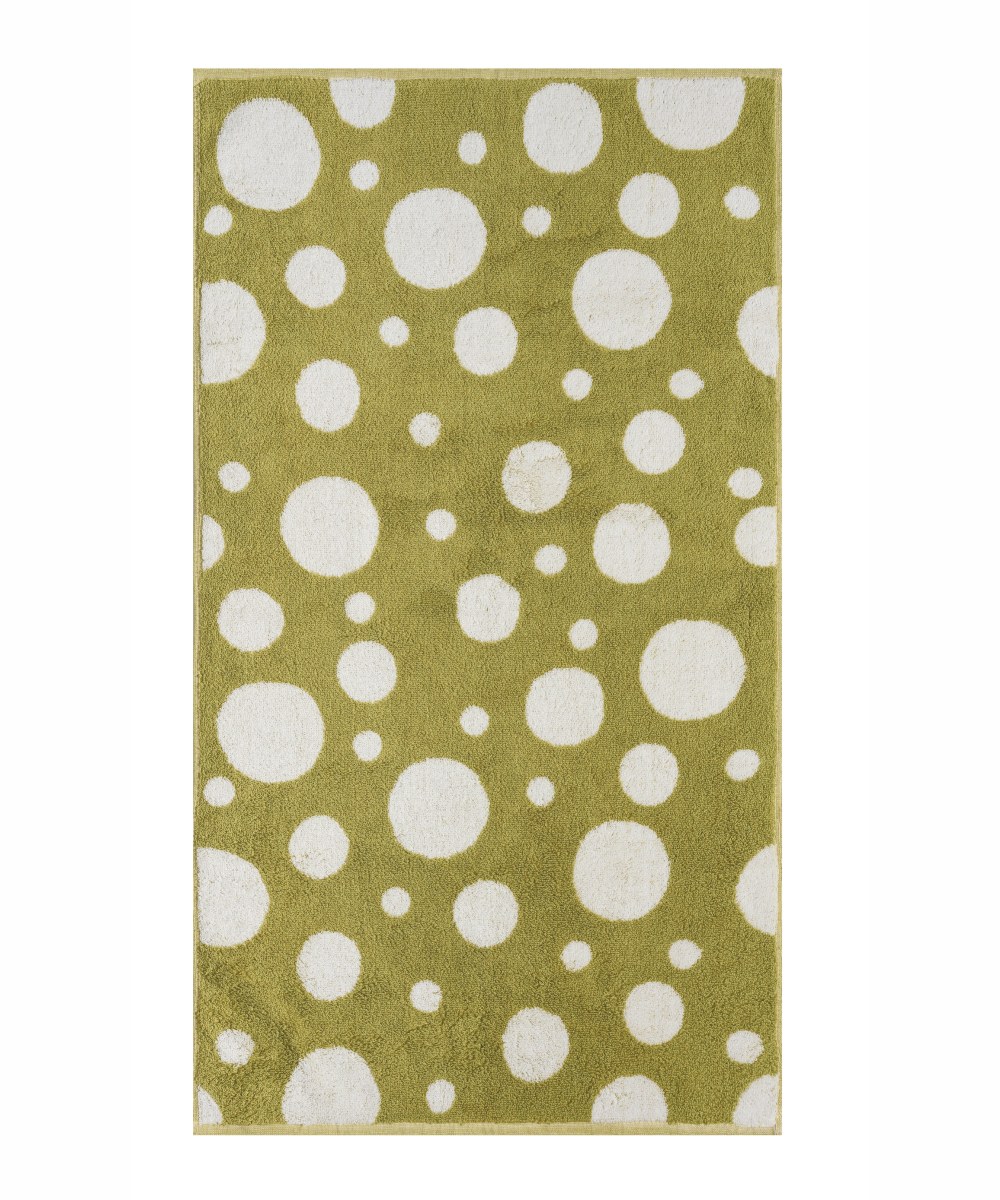 Πετσέτα Προσώπου Kentia Listra 10 Green-Ecru 50x90