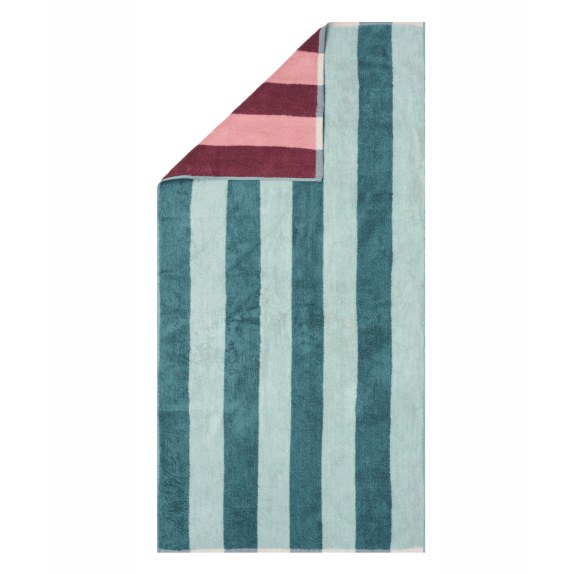 Πετσέτα Σώματος Kentia Listra 14 Petrol-Pink-Green 70x140